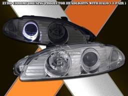 Euro Chrome Halo Pro Headlights