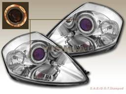 Chrome Blue Halo Pro Headlights
