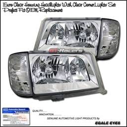 Chrome Clear Headlights