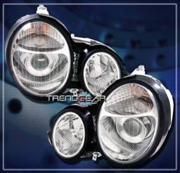 Chrome V2 Euro Pro Headlights