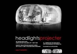 Chrome Diamond Headlights