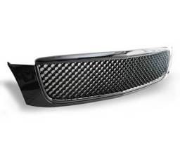 Cadillac DeVille 4CarOption Front Hood Grille - GRZ-DVL0005-BK