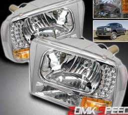 Crystal LED Headlights