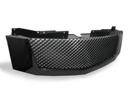 Cadillac Escalade 4CarOption Front Hood Grille - GRZ-ESCL0708-BK