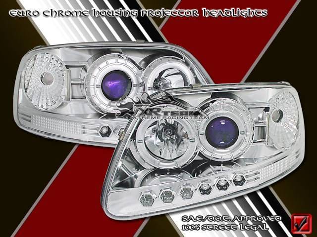 Euro Chrome Pro LED Headlights