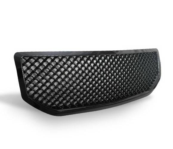 Dodge Caliber 4CarOption Front Hood Grille - GRZ-CLB0607-BK
