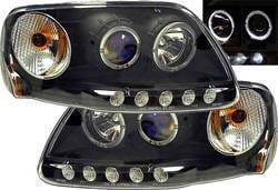 Black Halo LED Pro Headlights