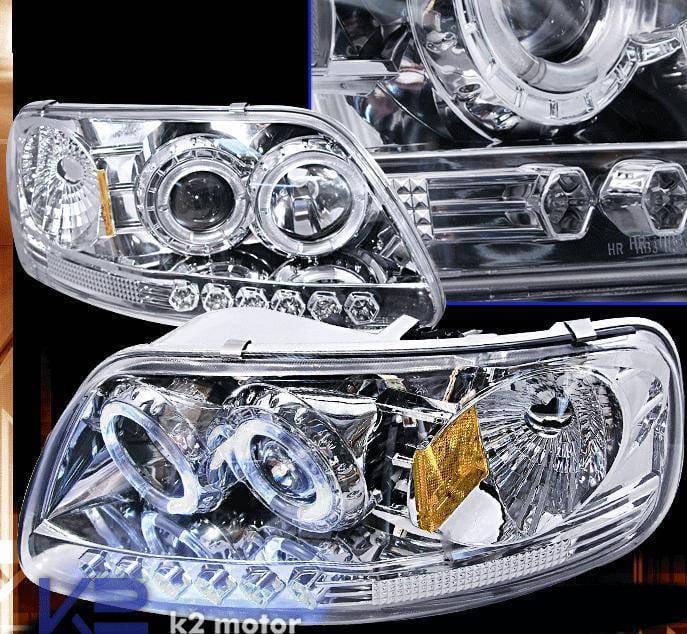 Chrome Halo LED Pro Headlights