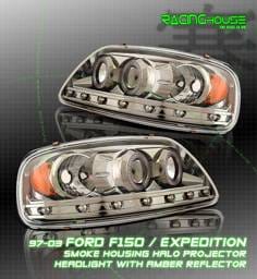 Titanium Dual Halo Headlights