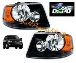 Black Racing  Headlights