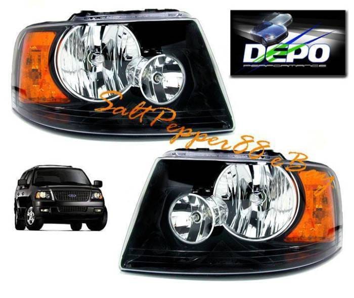 Black Racing  Headlights