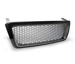 Ford F150 4CarOption Front Hood Grille - GRZH-F1500405-BKBC