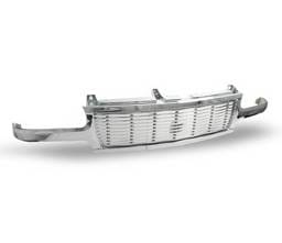 Chevrolet Tahoe 4CarOption Front Hood Grille - GRZ-SLV9902-CM
