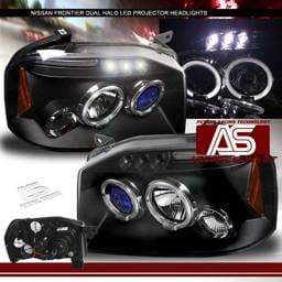 Black Halo LED Headlights