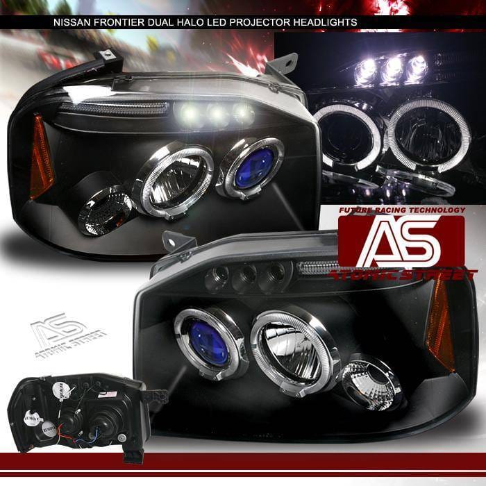 Black Halo LED Headlights