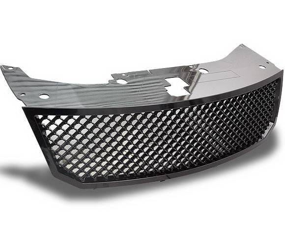 Dodge Avenger 4CarOption Front Hood Grille - GRZT-AVG0809-BK
