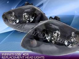 JDM Black Headlights