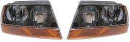 Black Clear Headlights