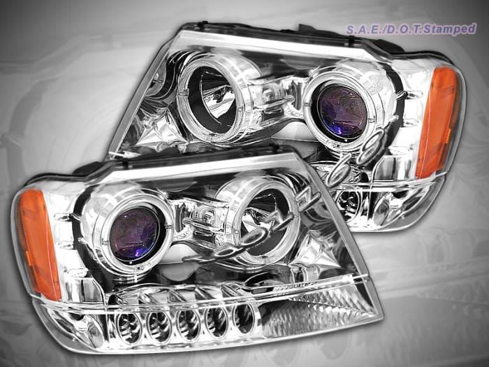 Chrome Halo Pro LED Headlights