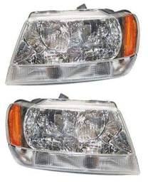 Chrome Clear Headlights