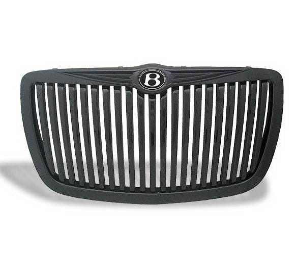 Chrysler 300 4CarOption Front Hood Grille - GRZV-300C0407-BK