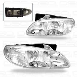 Chrome Clear Headlights