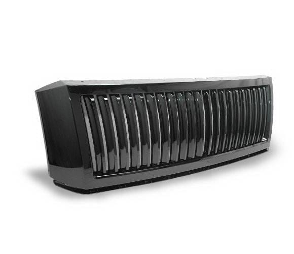 Ford Expedition 4CarOption Front Hood Grille - GRZV-EXPD0708-BK