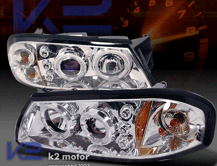 Chrome LED Halo Pro Headlights
