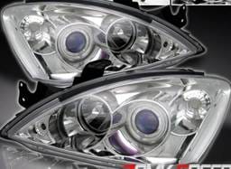 Chrome Clear Halo Pro Headlights