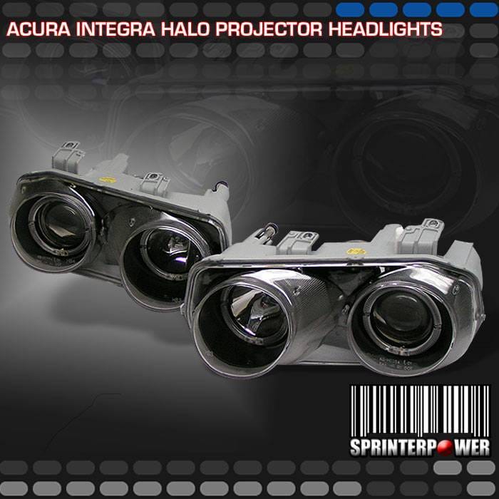 JDM Black Halo Pro Headlights