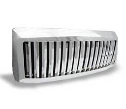 Ford F350 4CarOption Front Hood Grille - GRZV-F2500809-CM