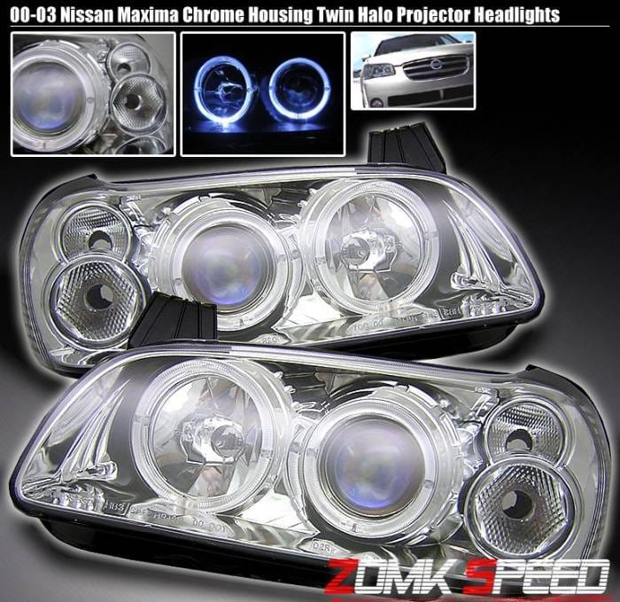 JDM Chrome Halo Headlights