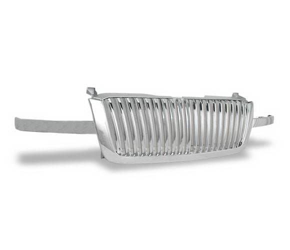 Chevrolet Avalanche 4CarOption Front Hood Grille - GRZV-SLV0305-CM