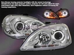 Euro Chrome Pro Headlights