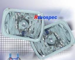 Square Diamond Cut Headlights