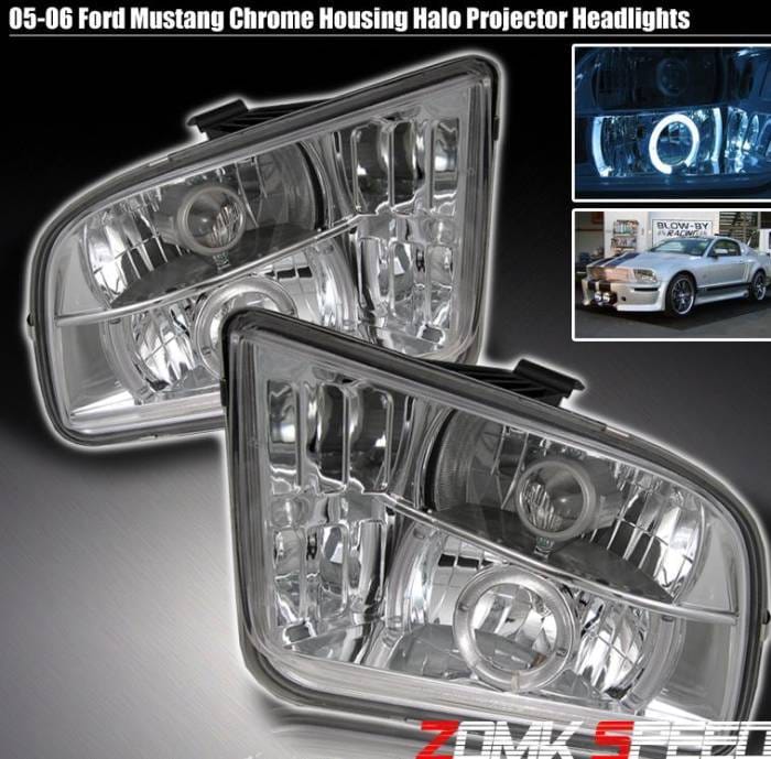 Euro Chrome Halo Pro Headlights