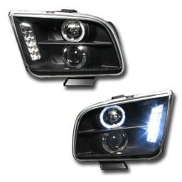 Black Halo Pro LED Headlights