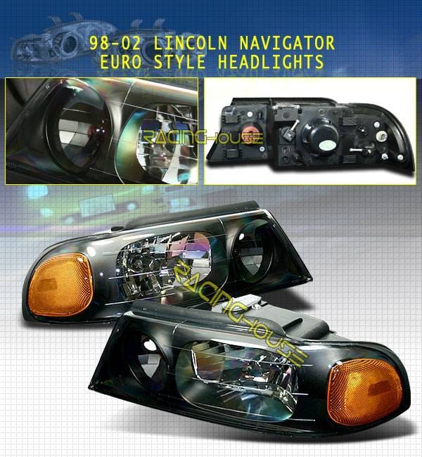 Euro Black Headlights