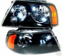Euro Black Headlights