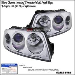 Chrome Halo Projector Headlights