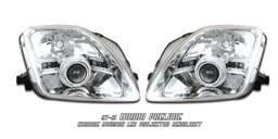 JDM LED Clear Halo Pro Headlights