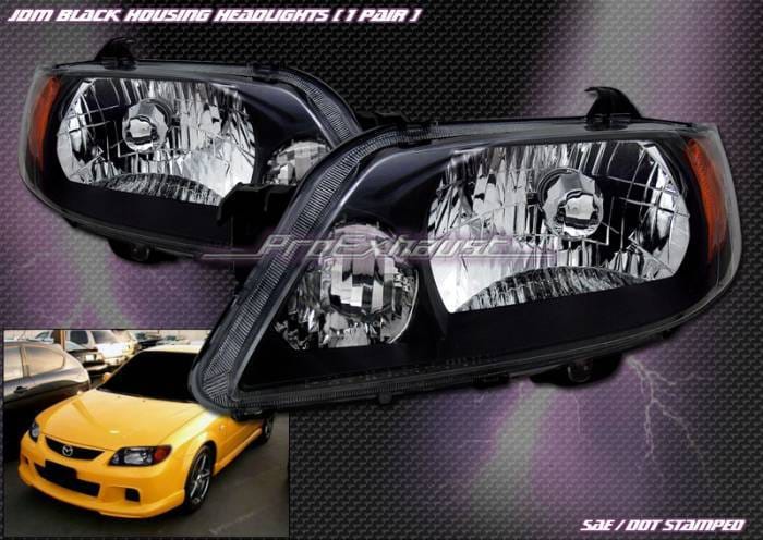 JDM Black Headlights
