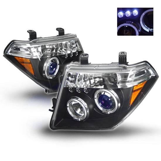 Black LED Halo Pro Headlights