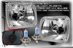 Square Sealed Beam Headlights