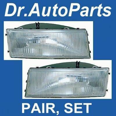 Chrome Clear Headlights
