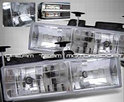 Chrome Clear Headlights