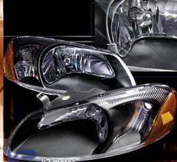 Euro Black Headlights