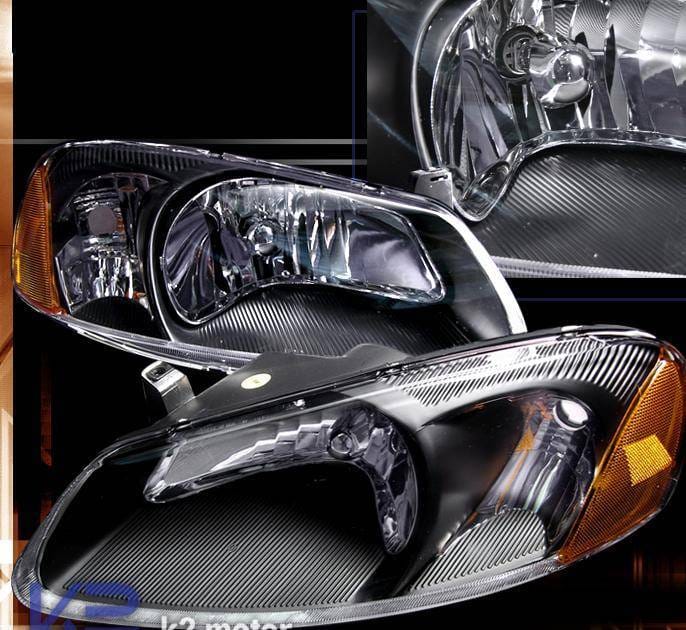 Euro Black Headlights