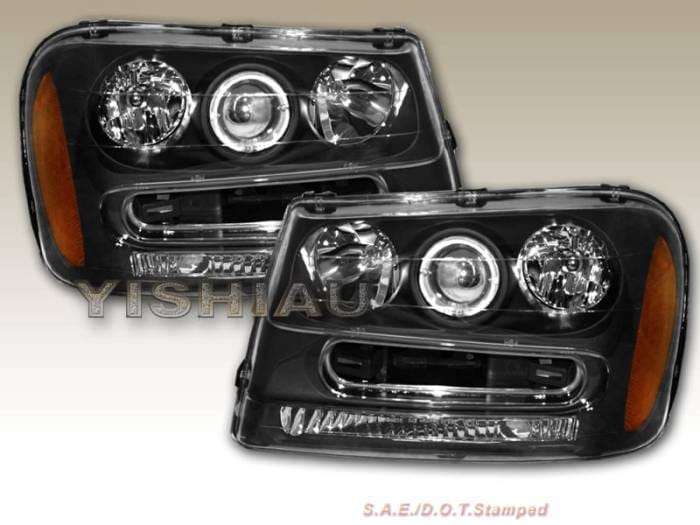 JDM Black Halo  Headlights