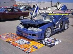 Acura Integra VDI Vertical Lambo Door Hinge Kit - Direct Bolt On - VDCAI9093